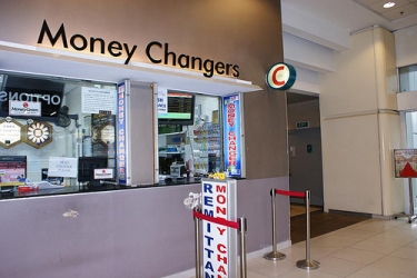 foreign exchange counter